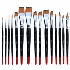 FBFX Platte Bloemen Schmink Penselen Set | Poem -Halloween Cosmetica FBFX penselenset 10