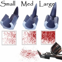 Airbrush Stipple Tips (3stuks)