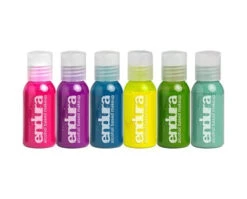 EBA Endura Alcohol-Based Airbrush Glamour Pack, 6x30ml