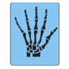 ProAiir QuickEZ Skeleton Hand Large Sjabloon