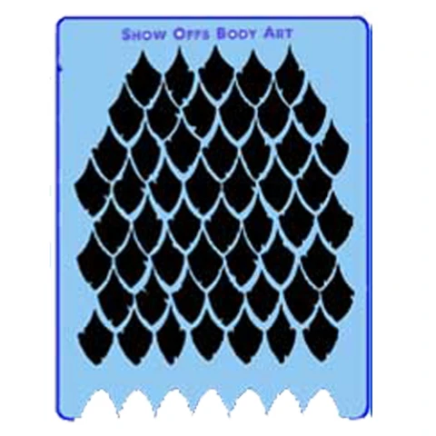 ProAiir QuickEZ Dragon Scales Sjabloon 1 ProAiir QuickEZ Dragon Scales Sjabloon