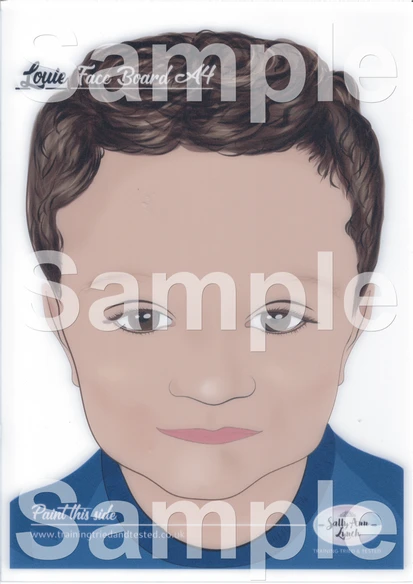 Schmink Oefenbord Louie Formaat A4