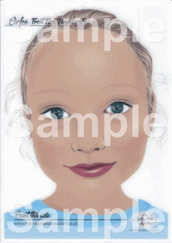 Schmink Oefenbord Orfee, Formaat A4