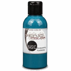 Senjo-Color Carribean Blue 75ml Airbrushschmink | Airbrushschmink Waterbasis