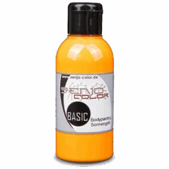 Senjo-Color Sun Yellow 75ml Airbrushschmink | Airbrushschmink Waterbasis