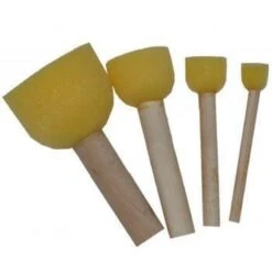 Stempelspons, 4 Stuks, Sponsmopset