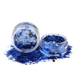 Superstar Chunky Glitter Glamour Blue (8ml)