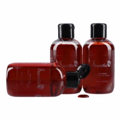 Superstar Nepbloed Hel Rood, Stollend 100ml -Halloween Cosmetica superstar nepbloed hel rood stollend 100ml