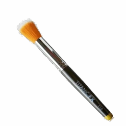 Titanic FX Large Round Duo Fiber Stipple Brush 110 | Special Effects Penseel -Halloween Cosmetica titanic pro fx large round duo fiber stipple brush 110 special effects penseel2324d