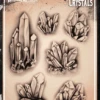 Wiser's Airbrush TattooPro Stencil – Crystals