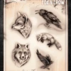 Wiser's Airbrush TattooPro Stencil – Fox & Crow