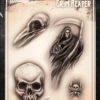 Wiser's Airbrush TattooPro Stencil – Grim Reaper