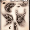 Wiser's Airbrush TattooPro Stencil – Hunting & Fishing