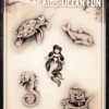 Wiser's Airbrush TattooPro Stencil – KIDS Ocean Fun