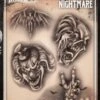 Wiser's Airbrush TattooPro Stencil – Nightmare