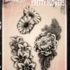 Wiser's Airbrush TattooPro Stencil – Pretty Flowers