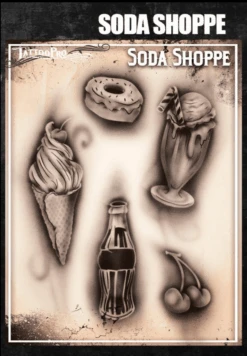 Wiser's Airbrush TattooPro Stencil – Soda Shoppe