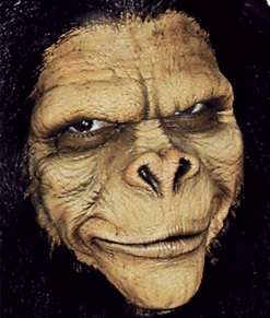 Woochie Foam Latex Prosthetic Ape Man